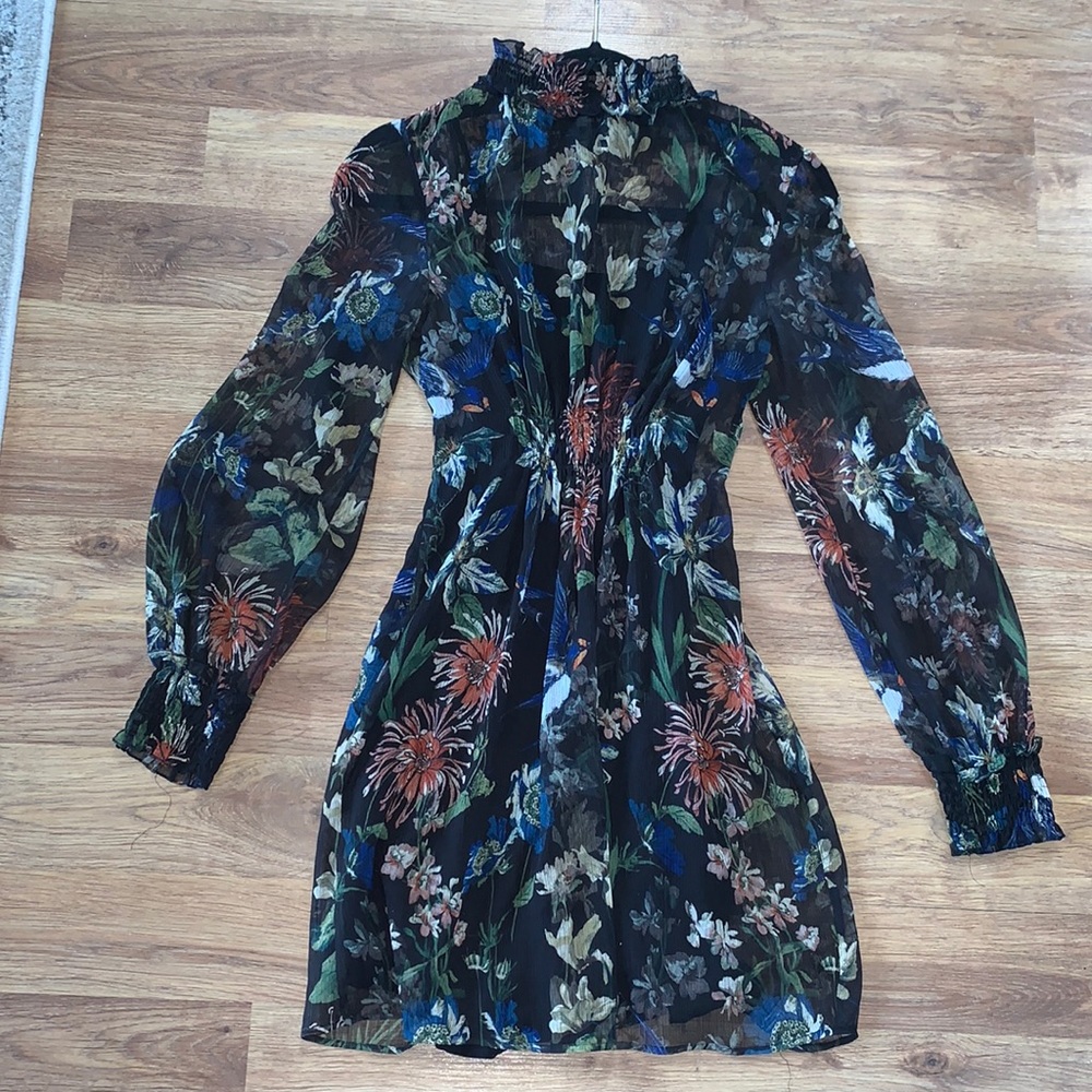 Zara Floral Mini Dress